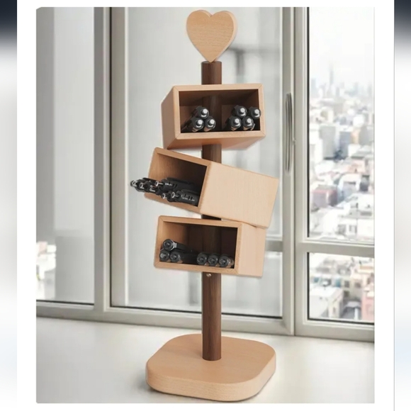 Crafters Other - Rotating Wooden Pen Organizer
